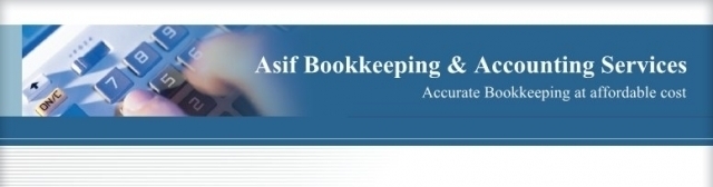 Asif Bookkeeping  Accounting Services